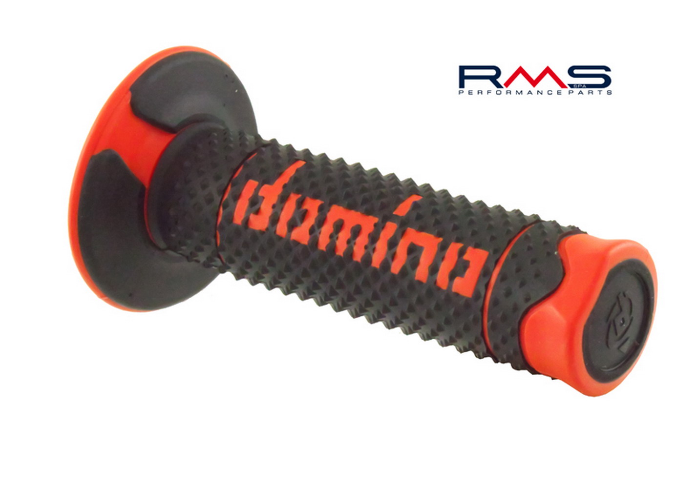 Hand grips DOMINO SOFT 184160640 black/orange DOMINO