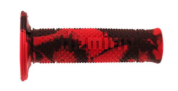 Hand grips DOMINO SNAKE 184160830 red / black