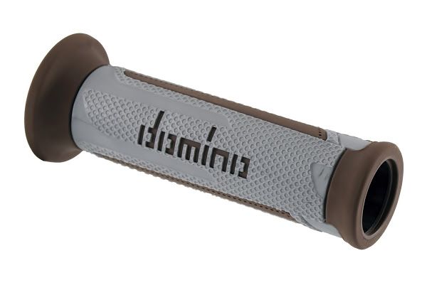 Hand grips DOMINO TURISMO 184170050 silver/brown