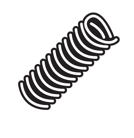 Handle spring SHAD 200035R for ATV80 / ATV110
