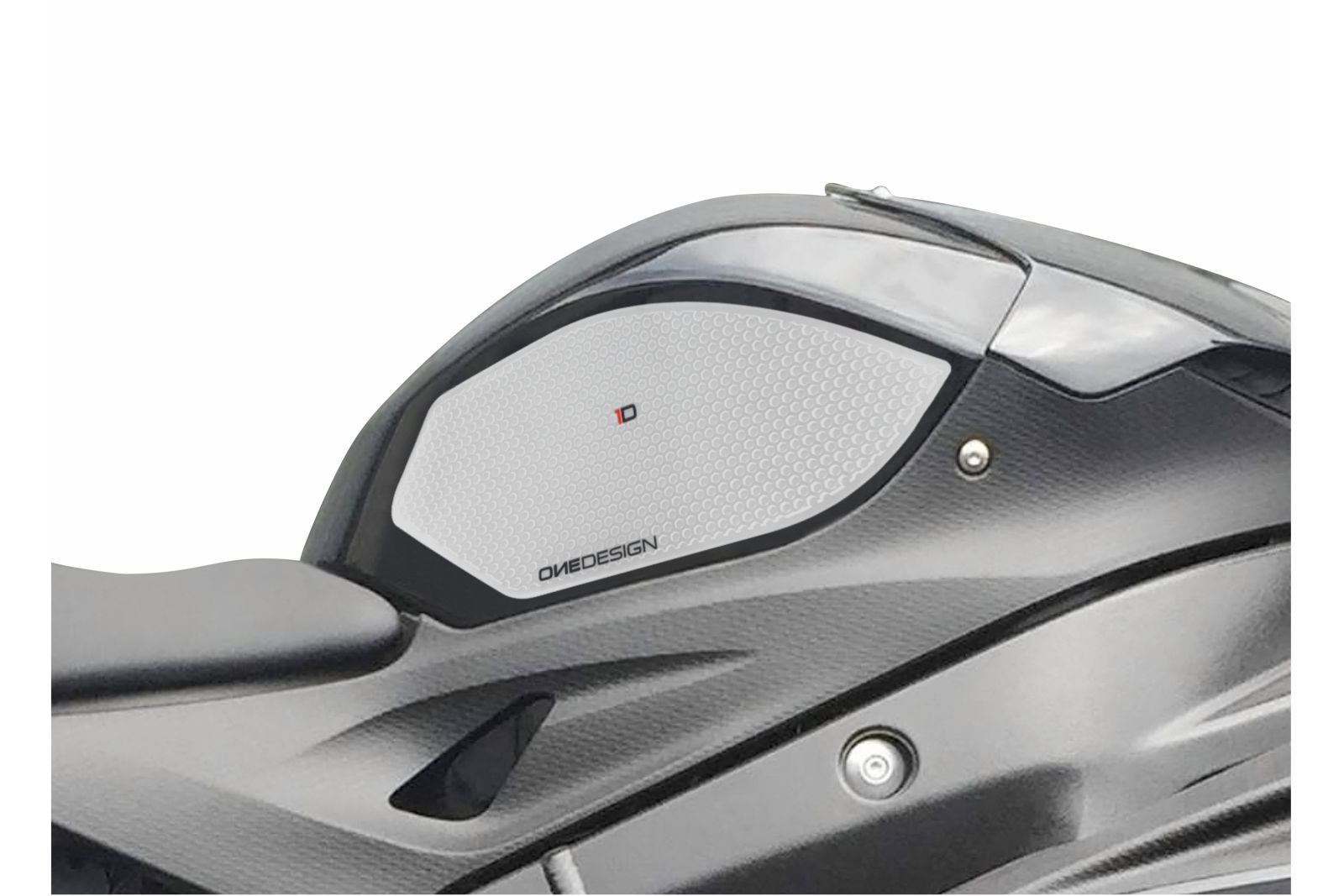 Tank side protectors PUIG ANTI-SLIP 20065W clear