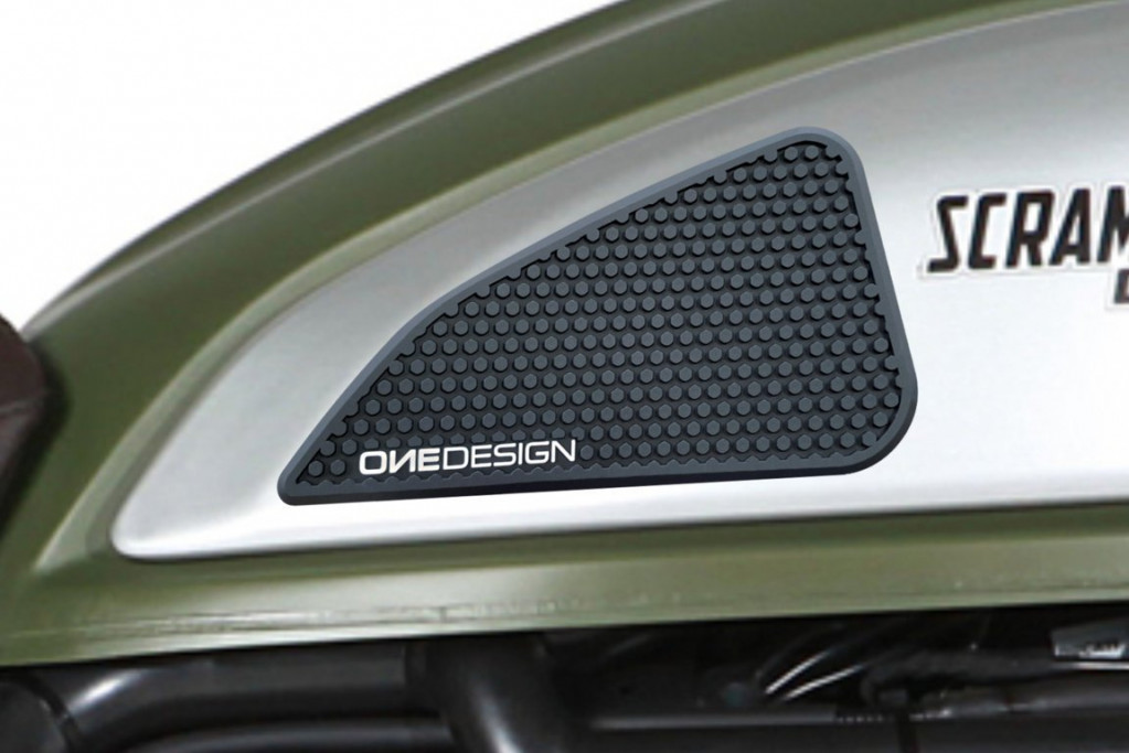 Tank side protectors PUIG ANTI-SLIP 20071N Crni