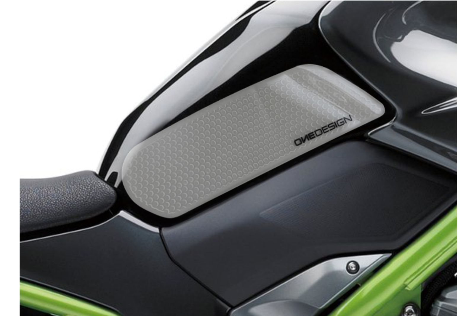 Tank side protectors PUIG ANTI-SLIP 20078W clear
