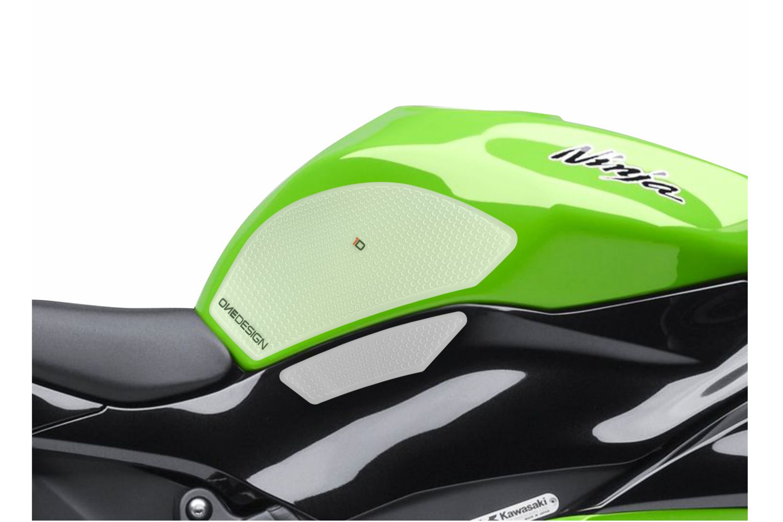 Tank side protectors PUIG ANTI-SLIP 20080W clear