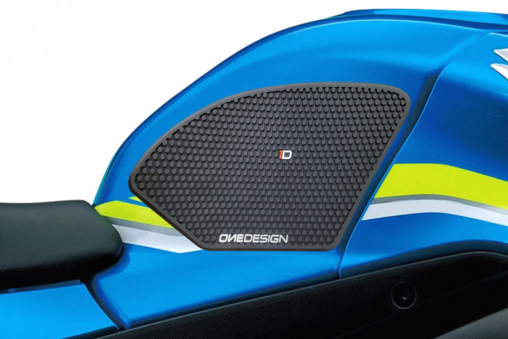 Tank side protectors PUIG ANTI-SLIP 20084N Crni