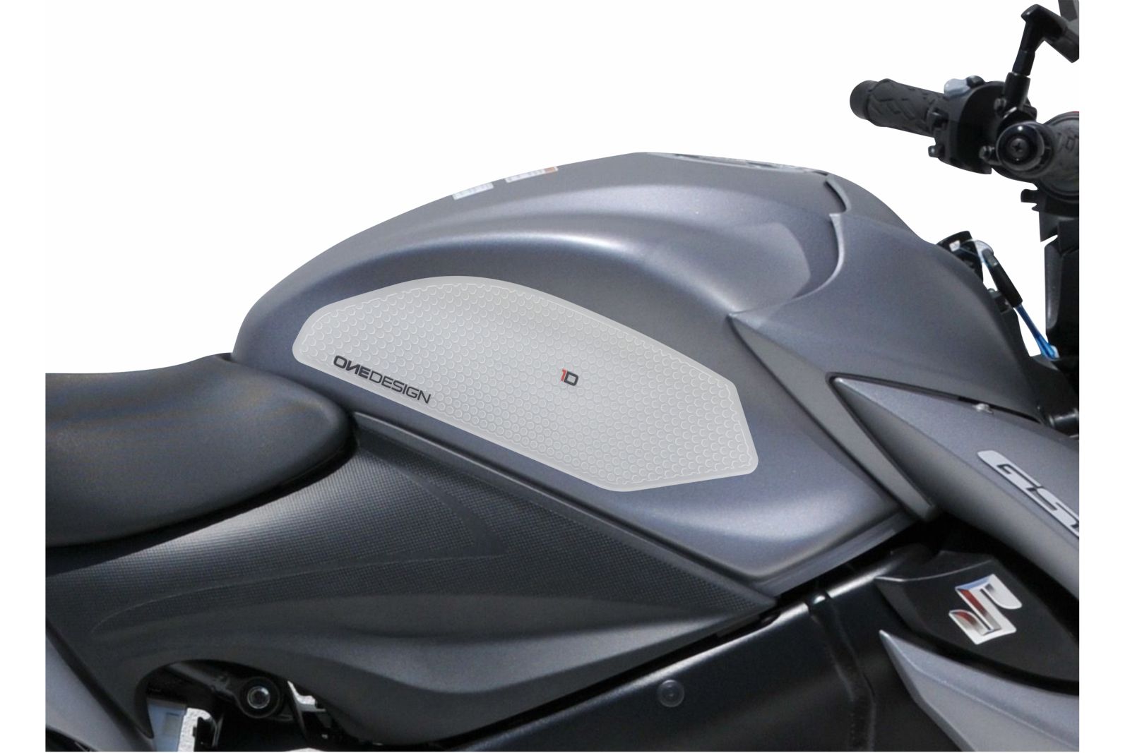 Tank side protectors PUIG ANTI-SLIP 20086W clear