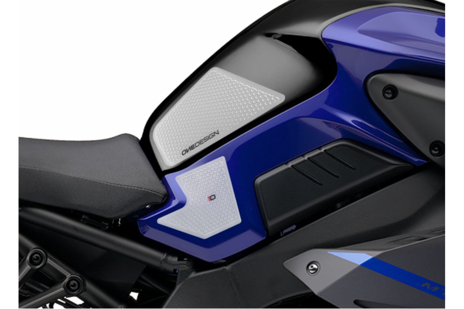 Tank side protectors PUIG ANTI-SLIP 20092W clear
