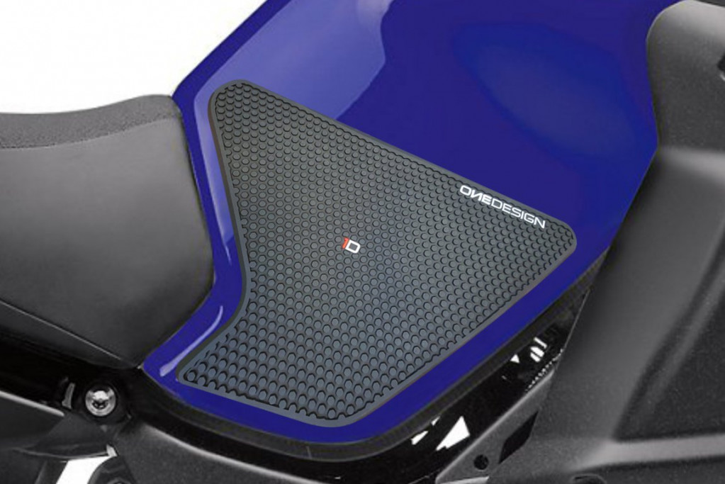 Tank side protectors PUIG ANTI-SLIP 20093N Crni