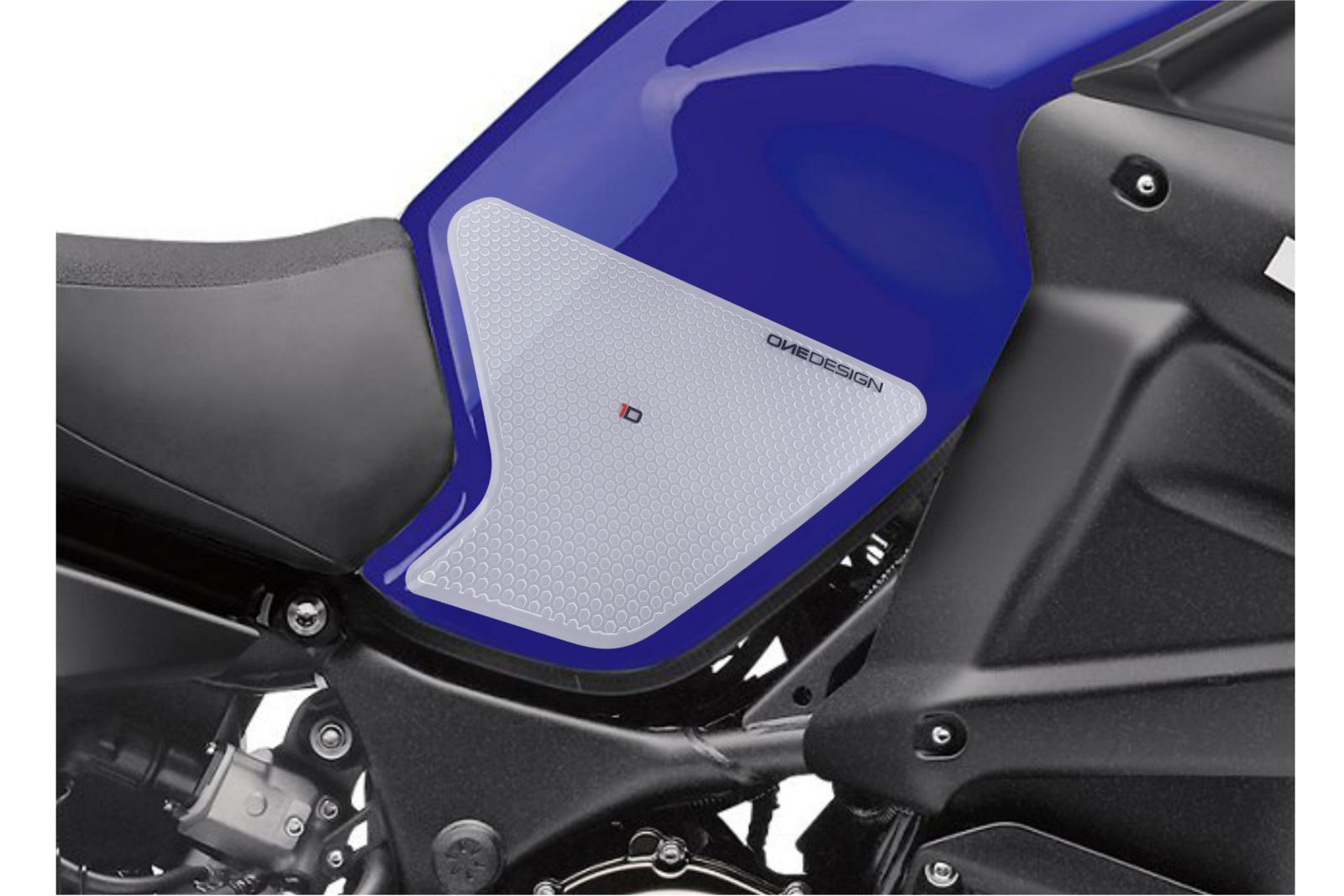 Tank side protectors PUIG ANTI-SLIP 20093W clear