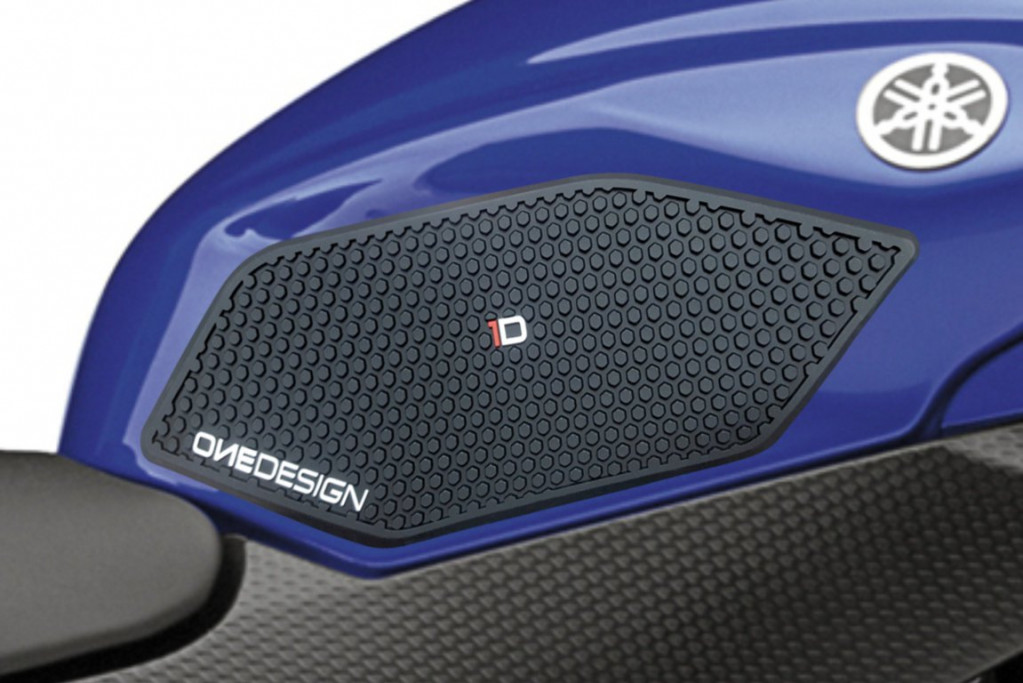 Tank side protectors PUIG ANTI-SLIP 20095N Crni