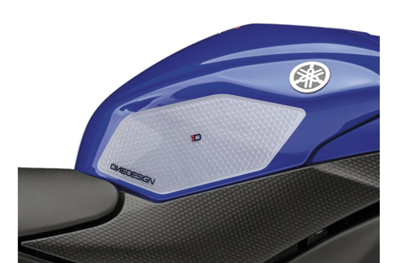 Tank side protectors PUIG ANTI-SLIP 20095W clear