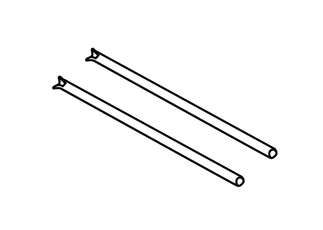 Set axis SHAD 201121R for SH39, SH40, SH45 and SH46 (D3X60 ZN)