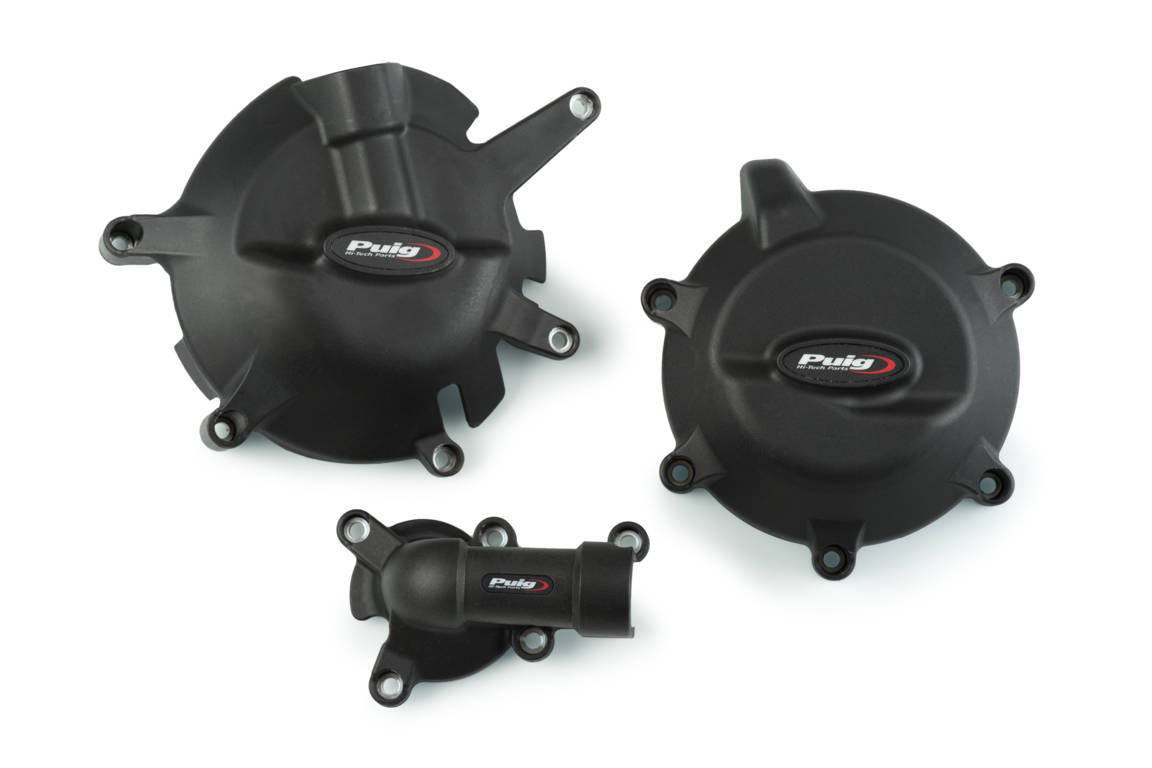 Engine protective covers PUIG 20221N Crni
