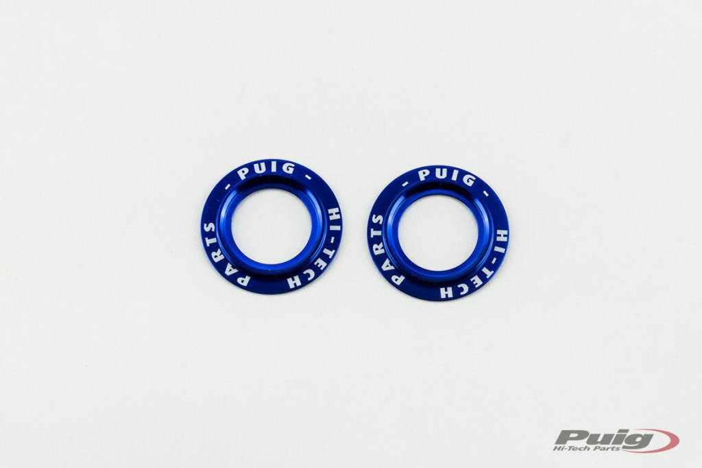 Rings for axle sliders PUIG PHB19 20271A aluminium plavi