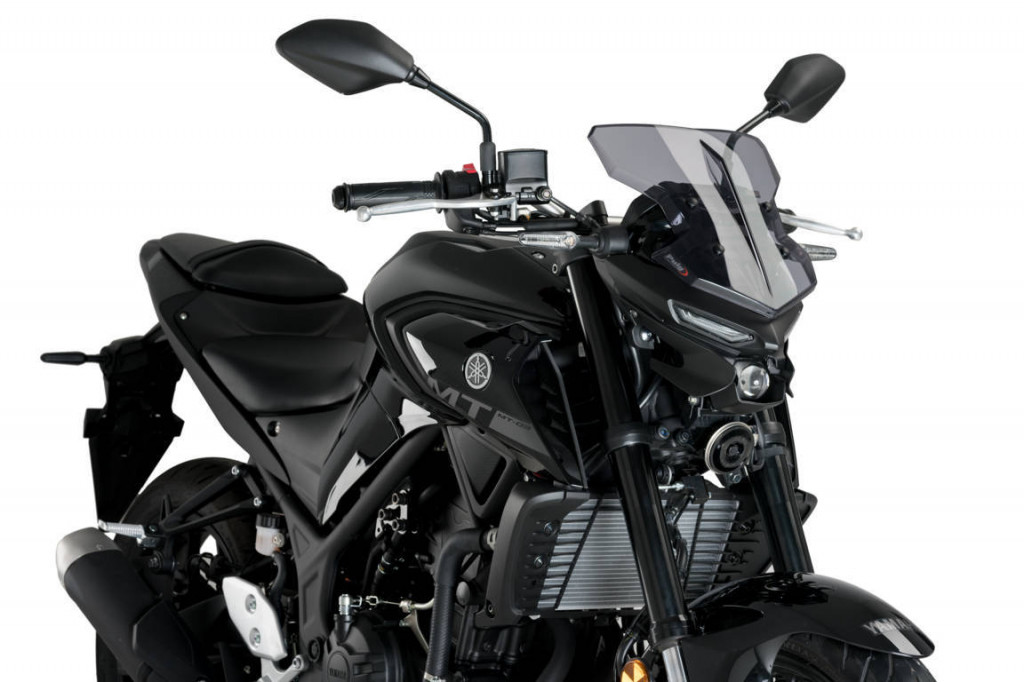 Windshield PUIG NEW GEN. SPORT 20285N Crni
