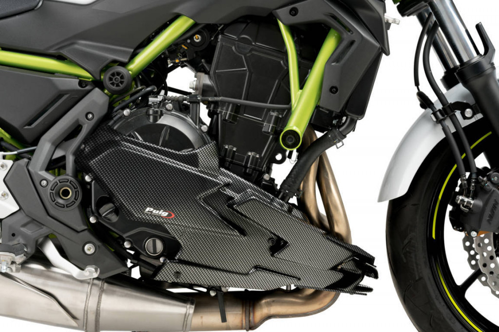Engine spoiler PUIG 20295J matt black