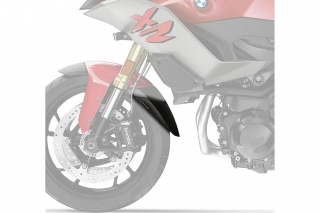Front fender extension PUIG 20303N Crni
