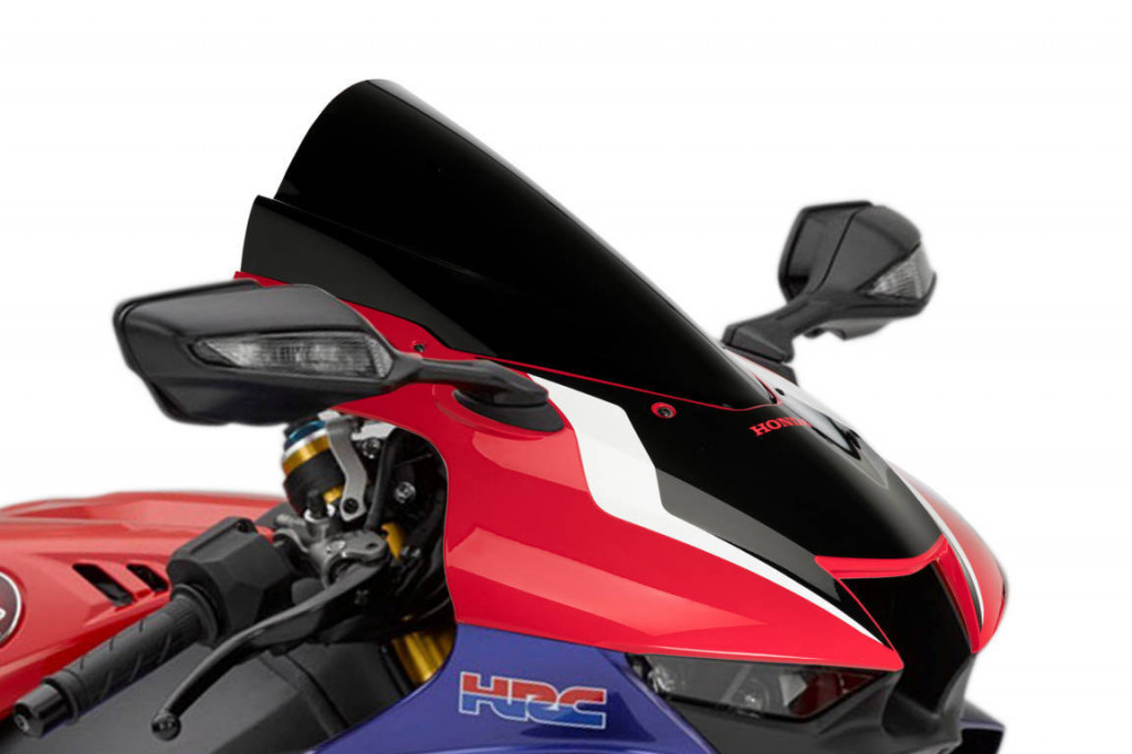 Windscreen PUIG Z-RACING 20313N Crni