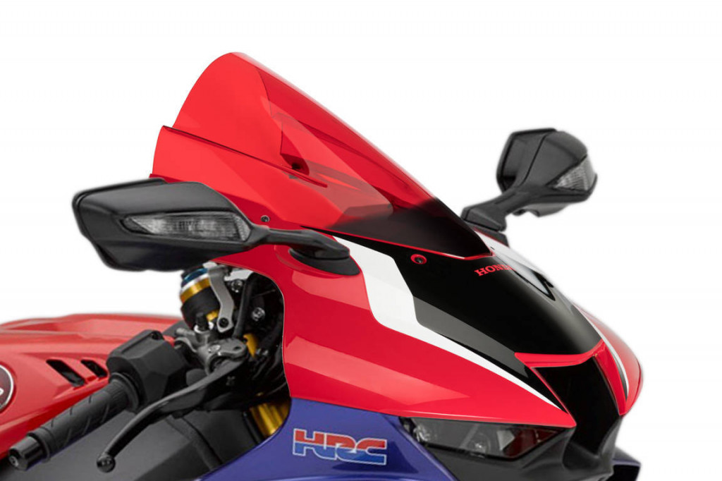 Windscreen PUIG Z-RACING 20313R crven