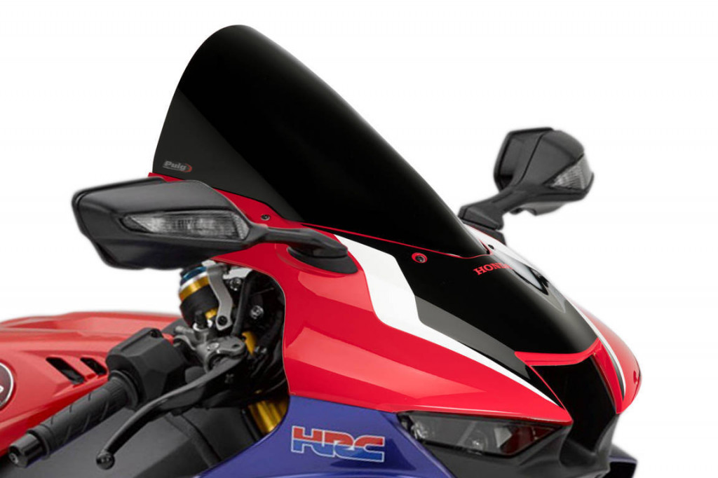 Windscreen PUIG R-RACER 20314N Crni
