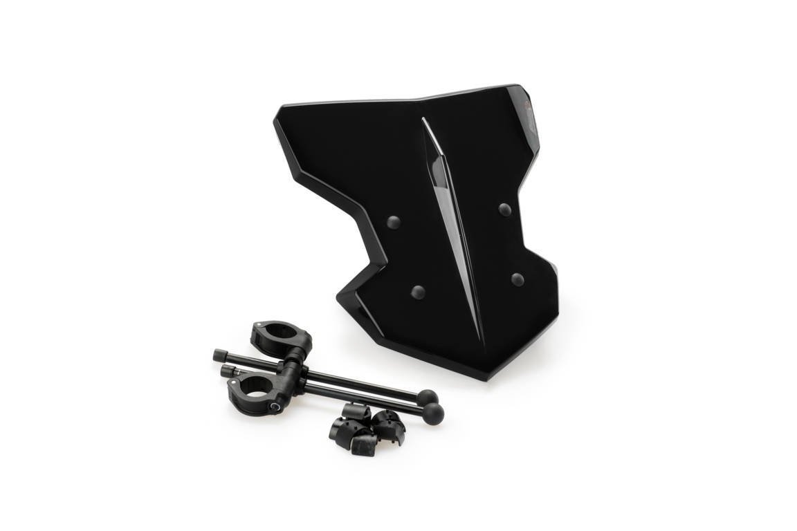 Windshield PUIG SHARK 20337N Crni