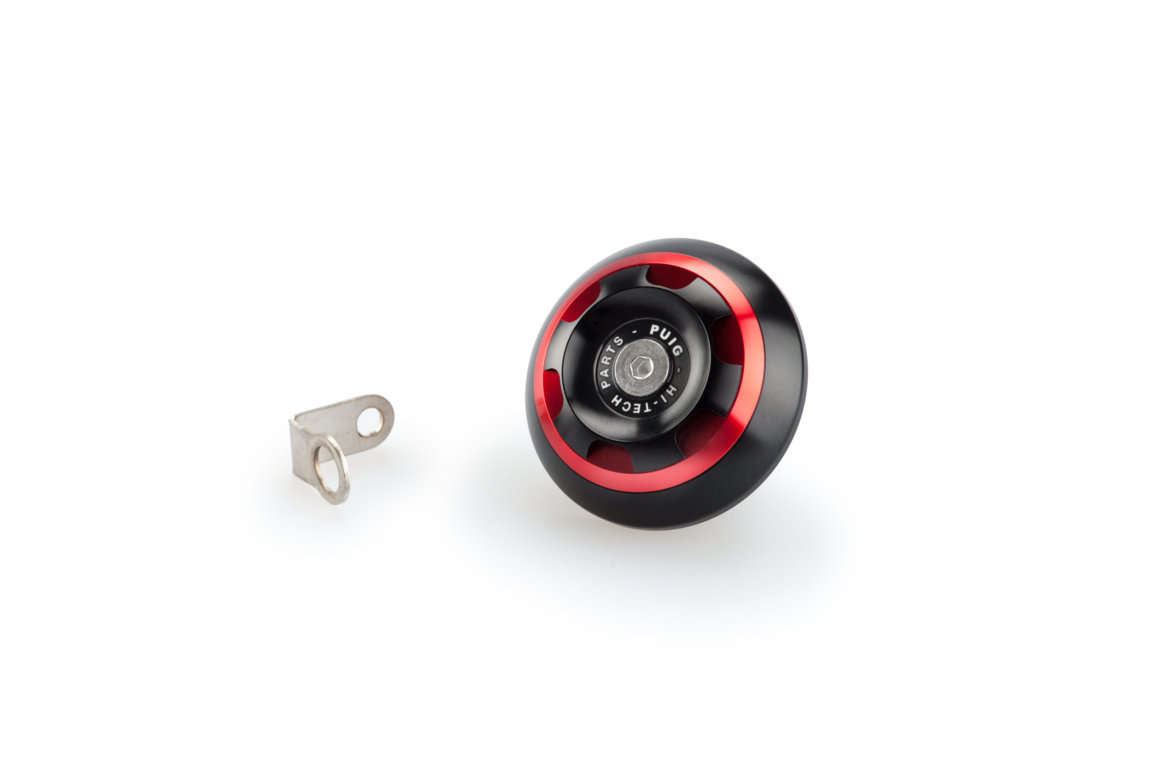 Plug oil cap PUIG TRACK 20338R crven