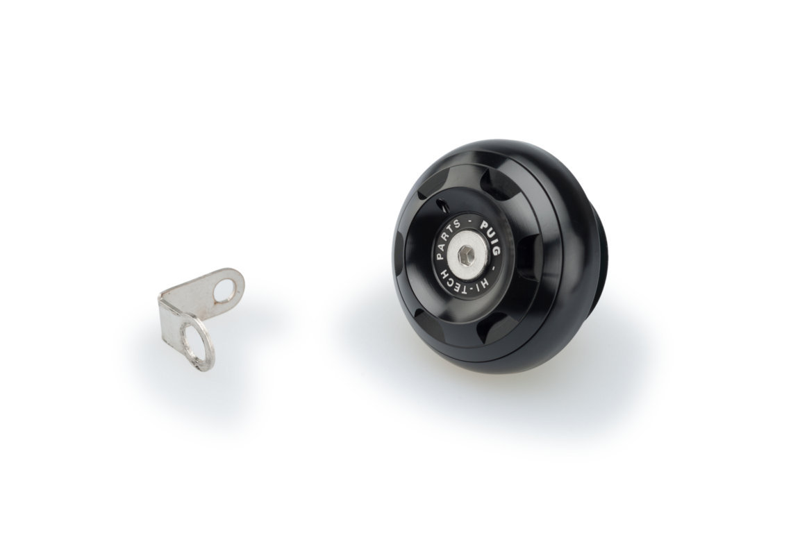 Plug oil cap PUIG TRACK 20341N Crni