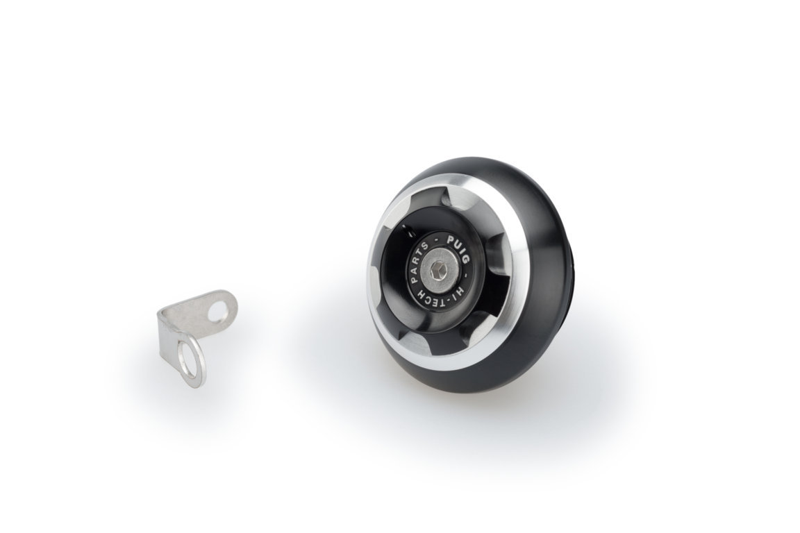 Plug oil cap PUIG TRACK 20342P silver