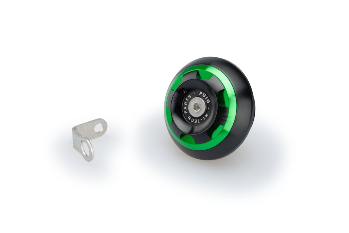 Plug oil cap PUIG TRACK 20342V green