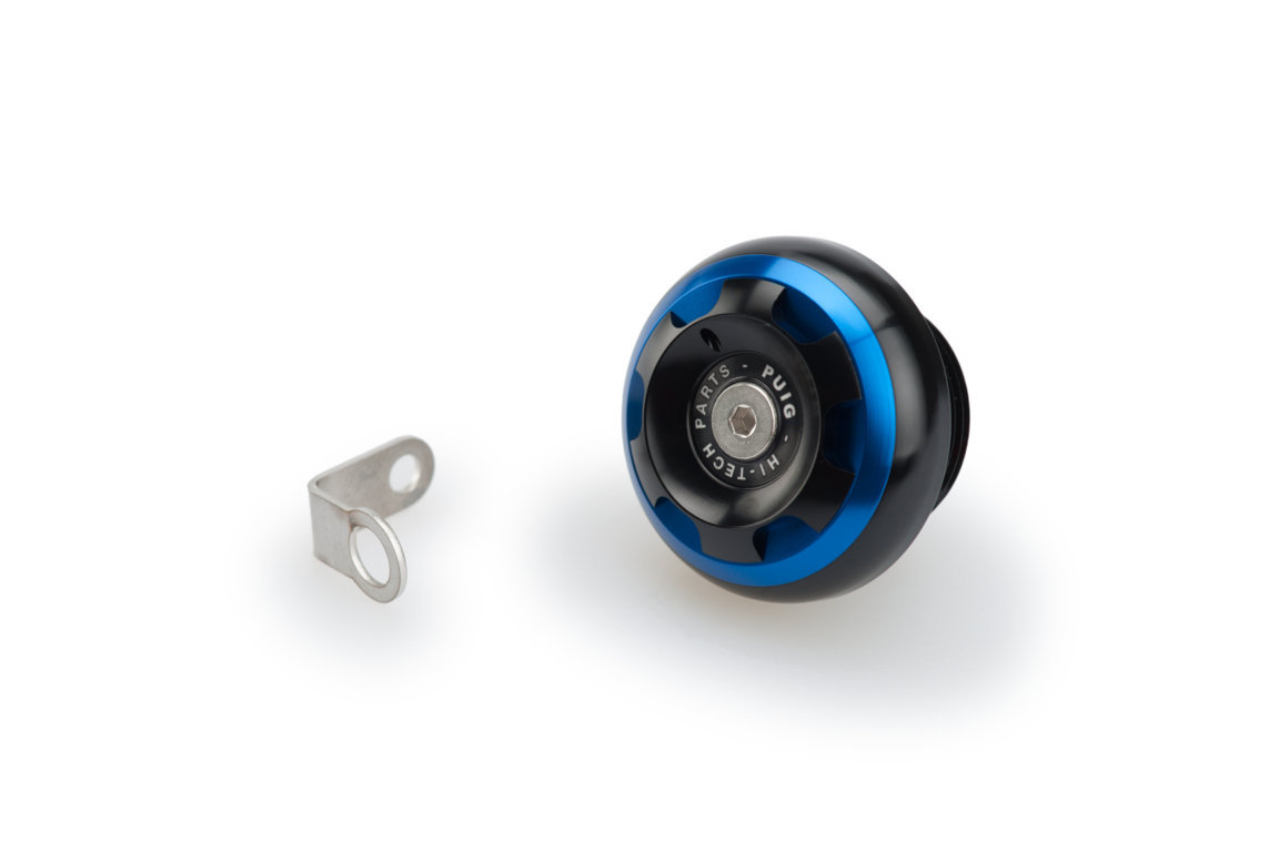 Plug oil cap PUIG TRACK 20343A plavi