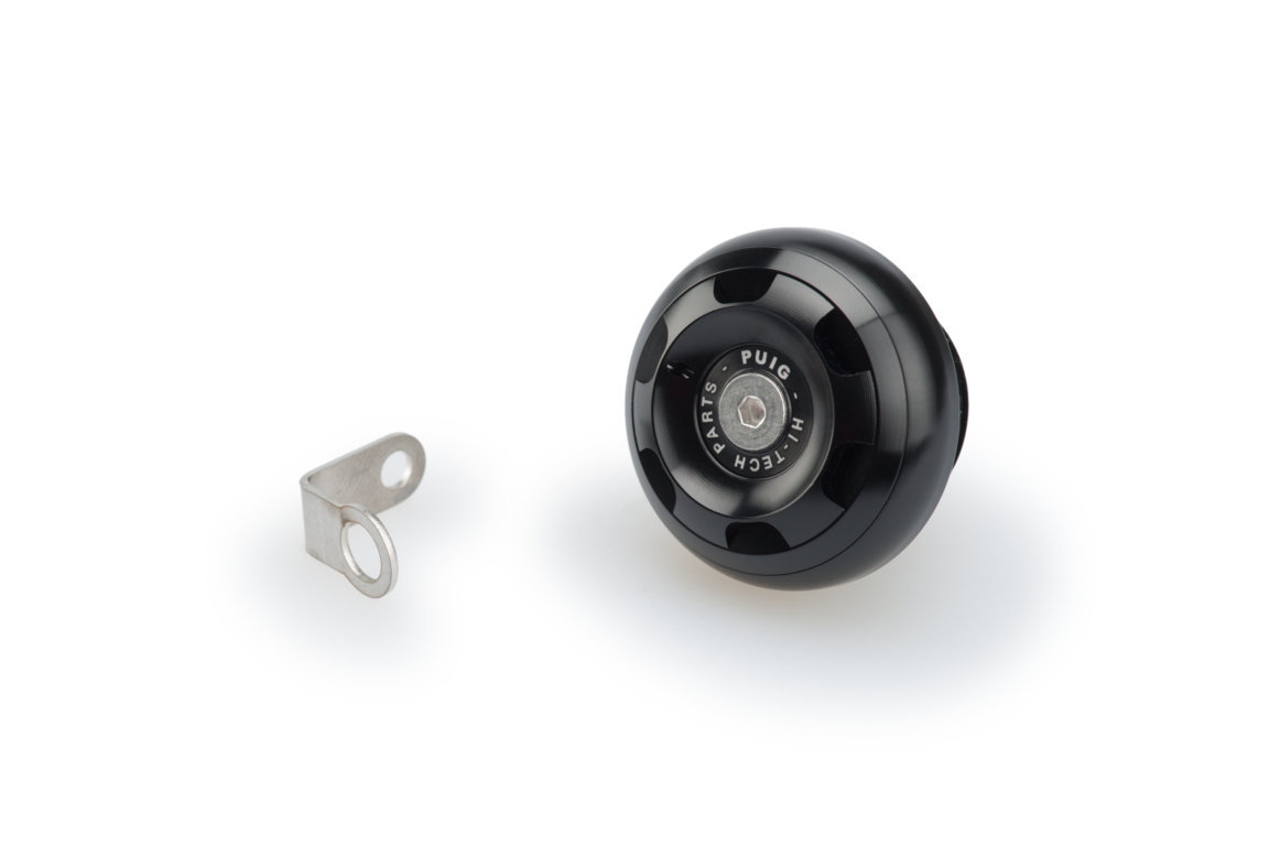 Plug oil cap PUIG TRACK 20343N Crni