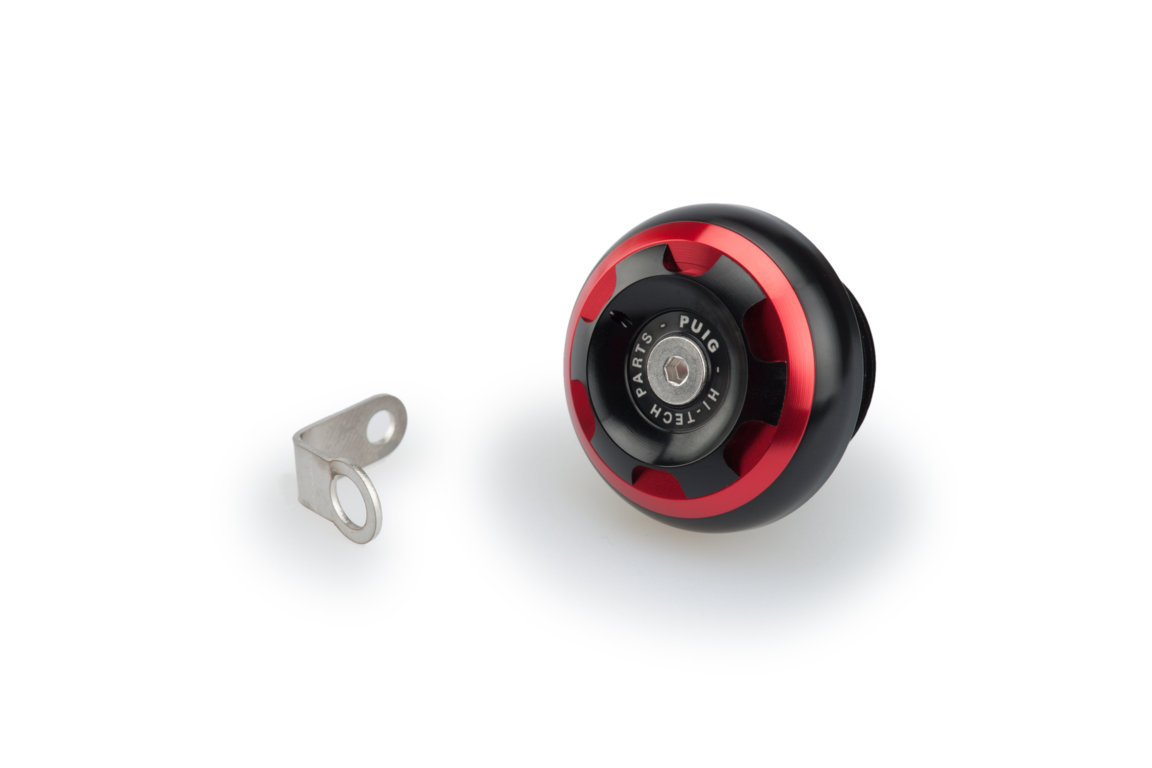 Plug oil cap PUIG TRACK 20343R crven
