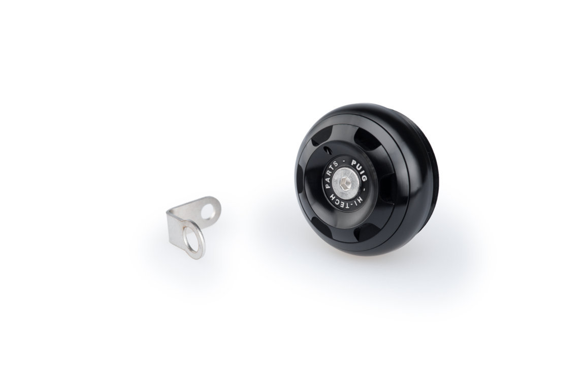 Plug oil cap PUIG TRACK 20345N Crni