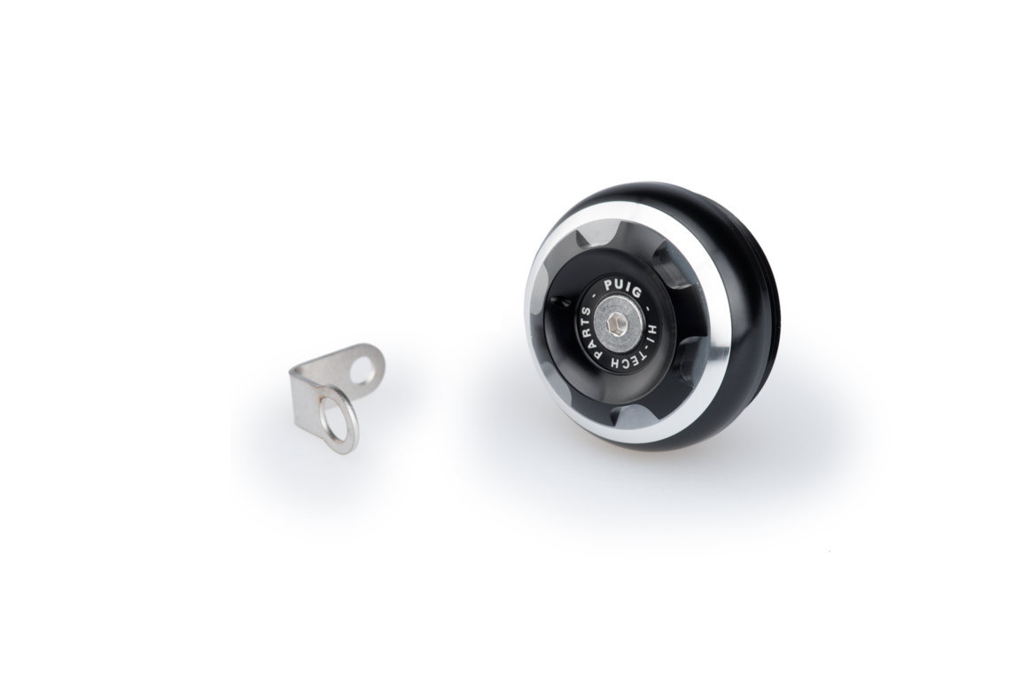Plug oil cap PUIG TRACK 20345P silver