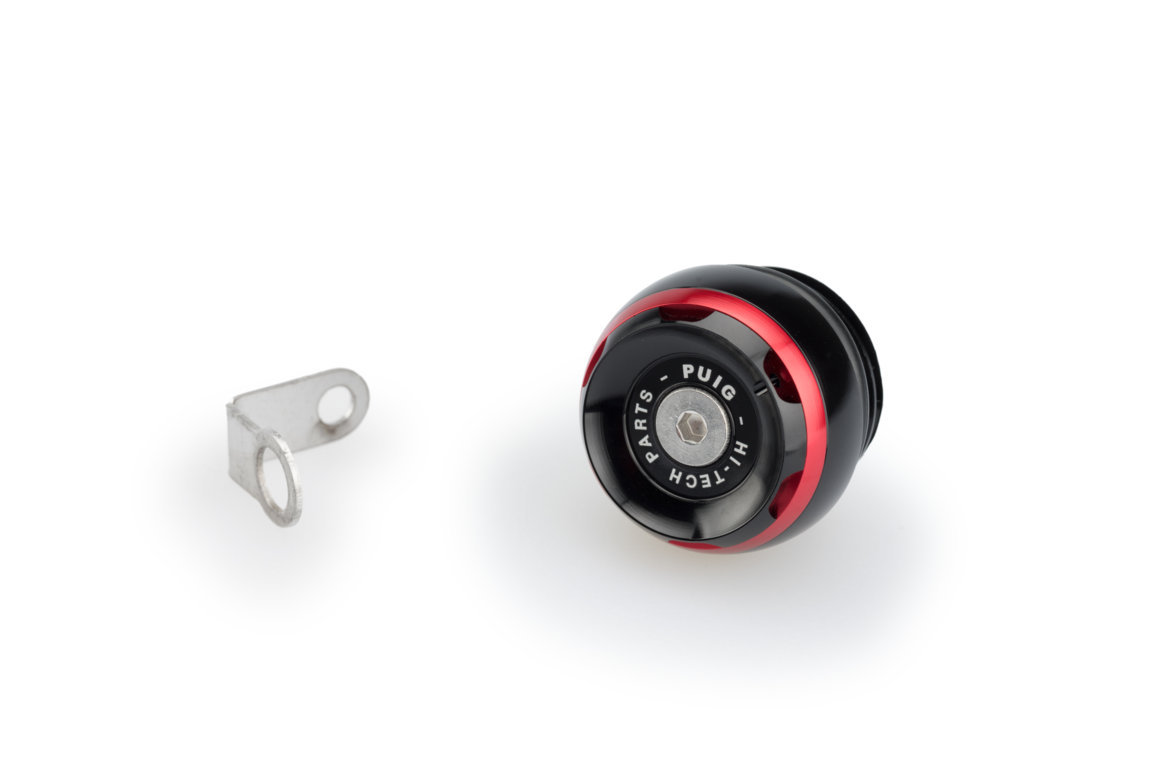 Plug oil cap PUIG TRACK 20346R crven