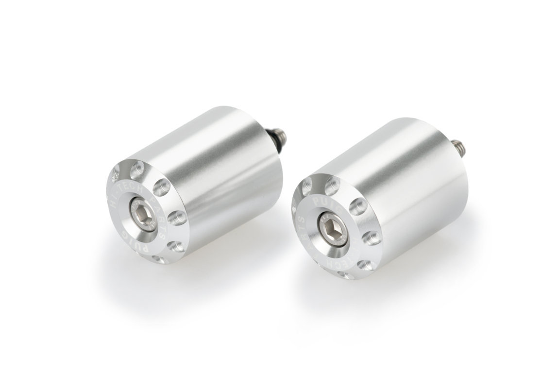 Bar ends PUIG LONG 20371P silver