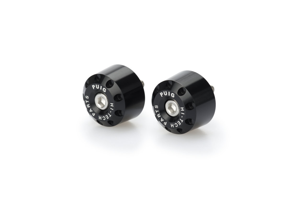 Bar ends PUIG SHORT 20372N Crni