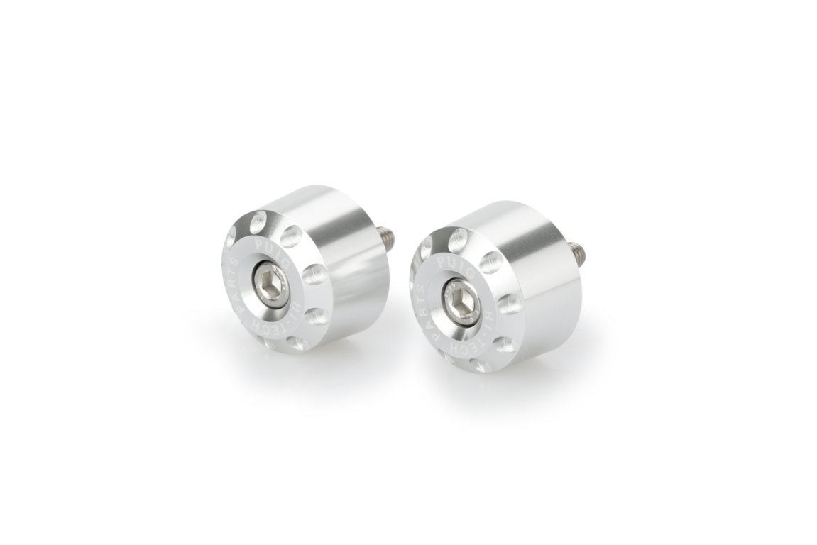 Bar ends PUIG SHORT 20372P silver