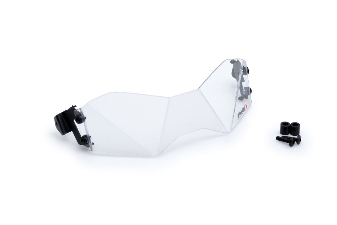 Headlight protector PUIG 20377W transparent