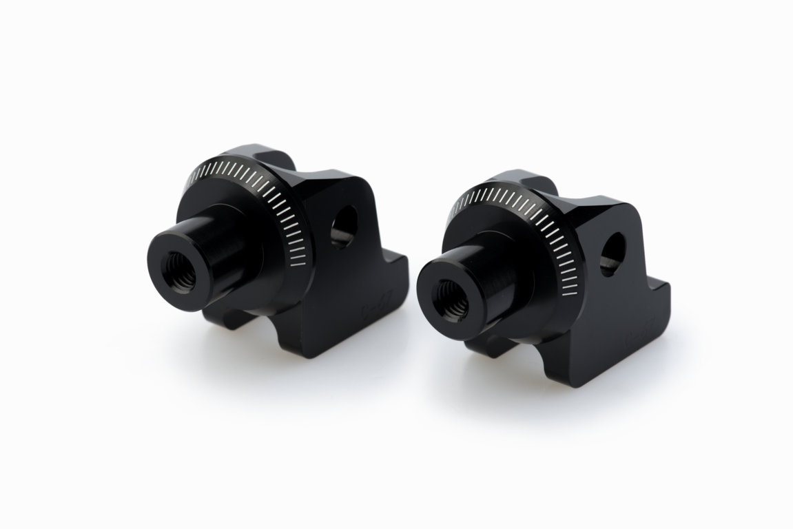 Footpeg adapters PUIG 20386N Crni