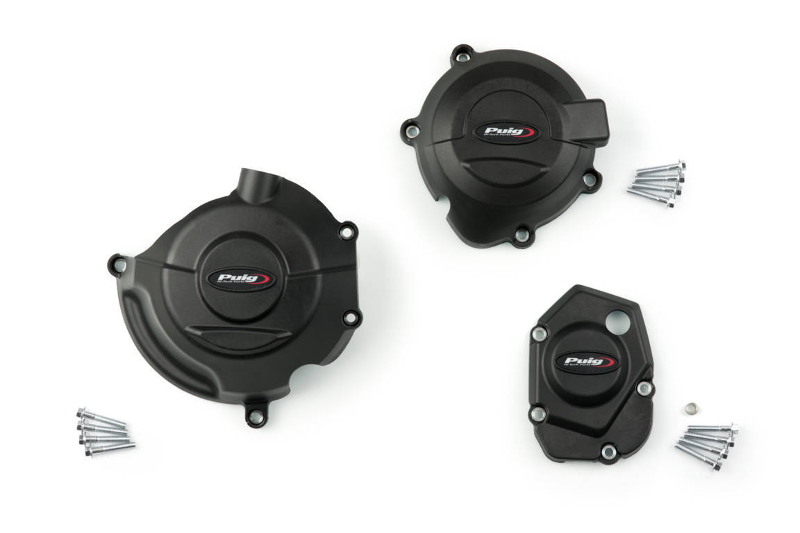 Engine protective covers PUIG 20417N Crni