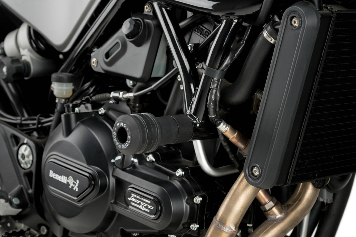 Frame sliders PUIG VINTAGE 2.0 20423N Crni