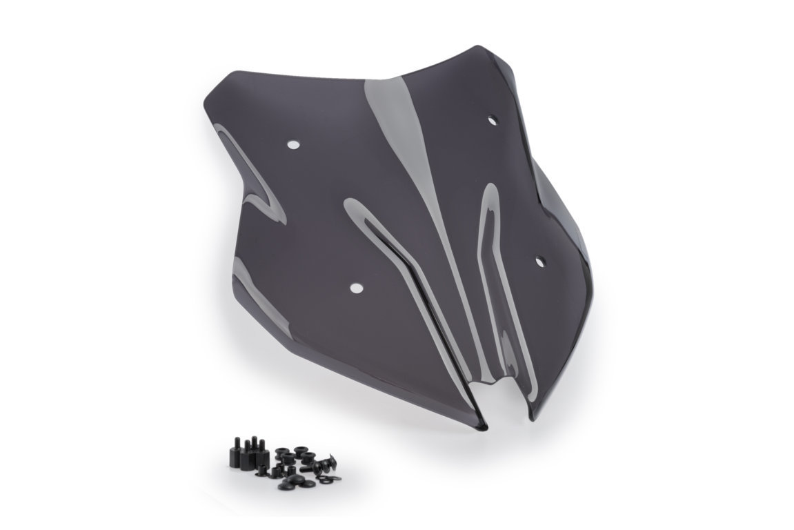 Windscreen PUIG SPORT 20429F dark smoke