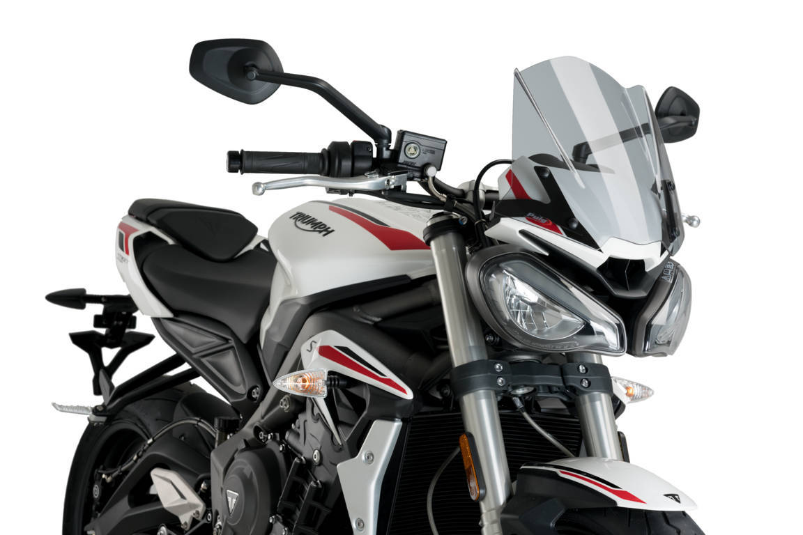 Windshield PUIG NEW GEN. SPORT 20432H smoke