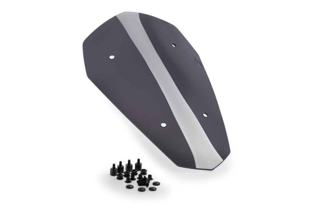 Windscreen PUIG SPORT 20433F dark smoke