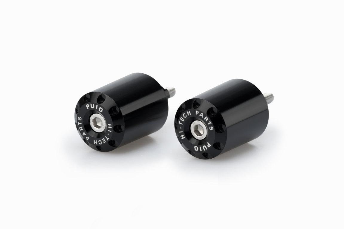 Bar ends PUIG LONG 20373N Crni