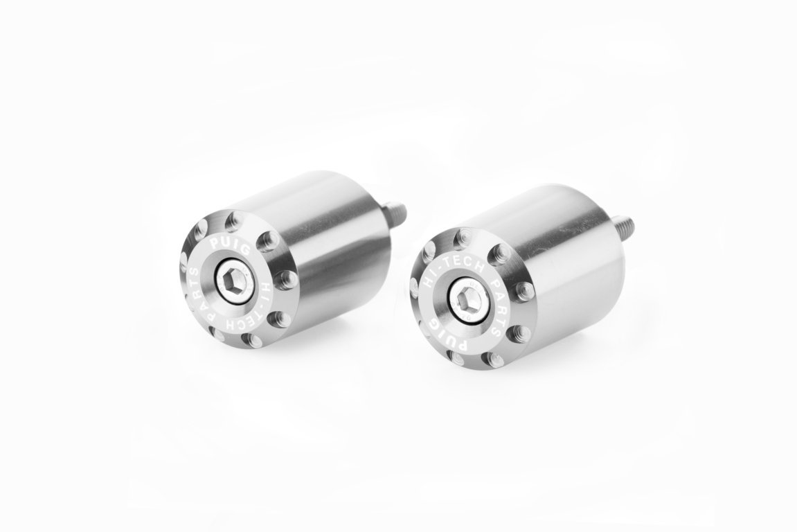 Bar ends PUIG LONG 20439P silver