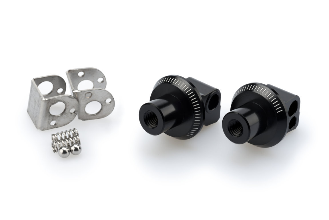 Footpeg adapters PUIG 20454N Crni