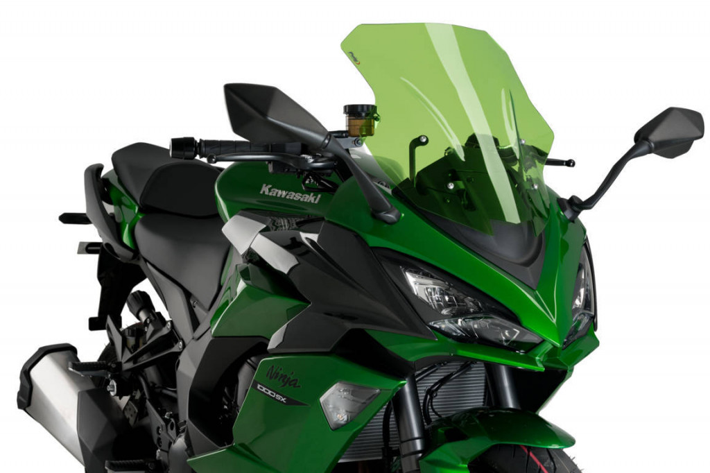 Windscreen PUIG RACING 20471V green