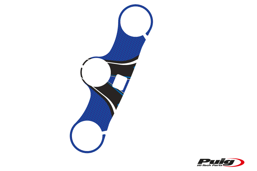 Yoke protector PUIG RADIKAL 20495A plavi for HONDA CBR 1000 RR-R Fireblade 2020-2024